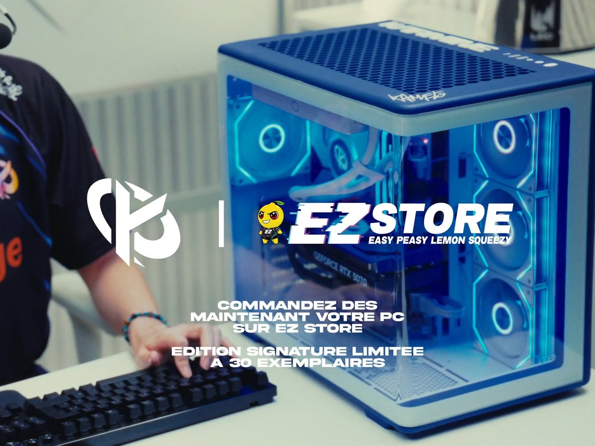 T'es pas toujours le centre de l'attention mon grand KC Caliste 🫵😂 EZ-Store devient fournisseur officiel de la Karmine Corp 💻