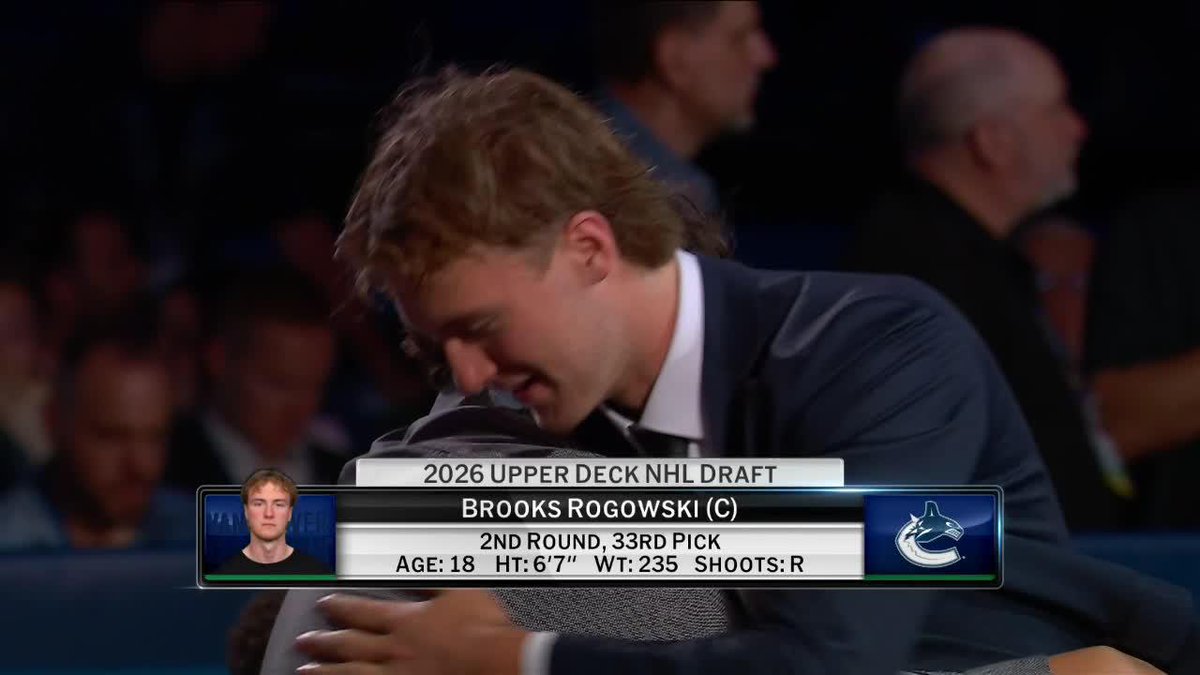 Welcome to the Canucks, Brooks! #NHLDraft | Uber Eats