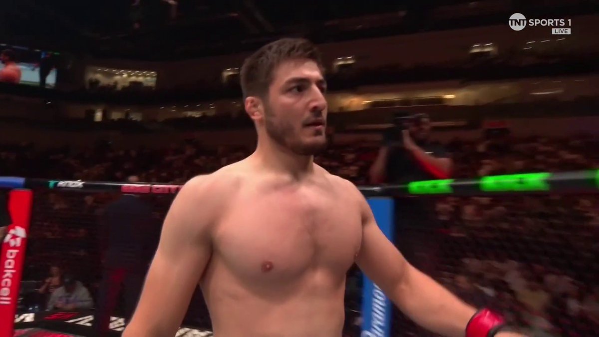 8 SECONDS! FIRST PUNCH! KNOCKED OUT COLD! 🥶 Abdul-Rakhman Yakhyaev is a PROBLEM! #UFCBaku | Stream TNT Sports on HBO Max