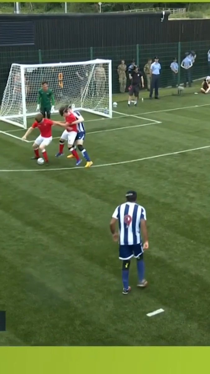 Efe Shimwell secures his hat-trick in the Blind Cup final 🎩 📺. TNT Sports &amp; discovery+ UK