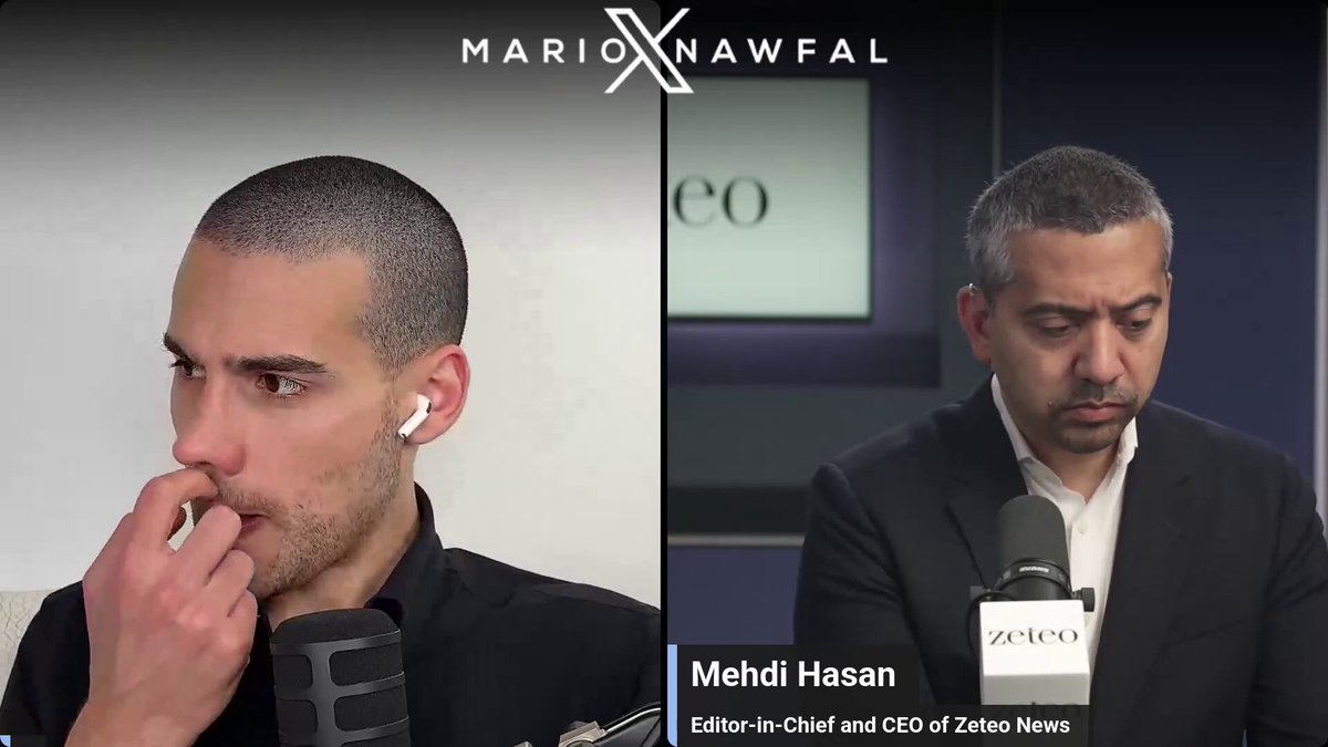 🇺🇸 A former prime minister of Israel is openly calling it genocide, ethnic cleansing, and "Jewish terrorism," while US college students get expelled for saying less. Mehdi Hasan breaks down the bitter irony. "If somebody wrote this in Germany or in a US college campus, they'd be accused of anti-Semitism, maybe thrown out of the university." The neocons said peace ran through Baghdad. Then Tehran. They just never want it to run through Palestine. Mehdi Hasan