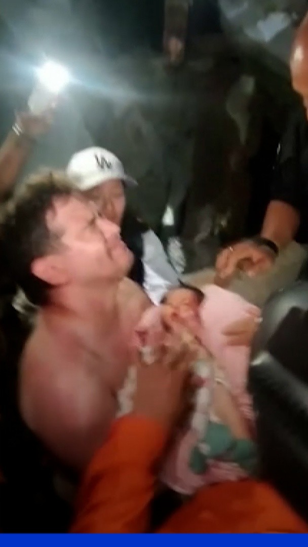 Venezuela: un nouveau-né retrouvé vivant dans les décombres après les séismes