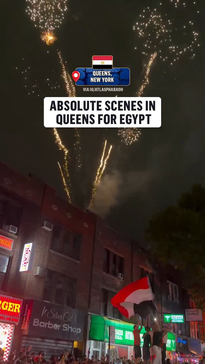 This is what it feels like to qualify for the knockout stage of the FIFA World Cup for the first time 🇪🇬 (via IG/atlaspharaoh)