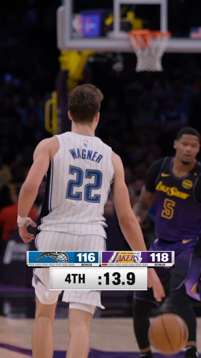 Franz Wagner for the win in LA (2024)