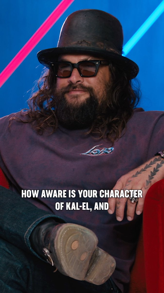 #Supergirl stars Milly Alcock and Jason Momoa preview Kara and Lobo's relationship with Superman.