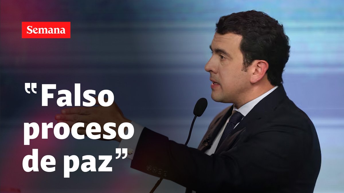 "La paz total ha sido un falso proceso de paz (…) Solo ha servido para maniatar la acción de la Fuerza Pública": Rodrigo Lara, ministro del Interior del presidente electo Abelardo De La Espriella.