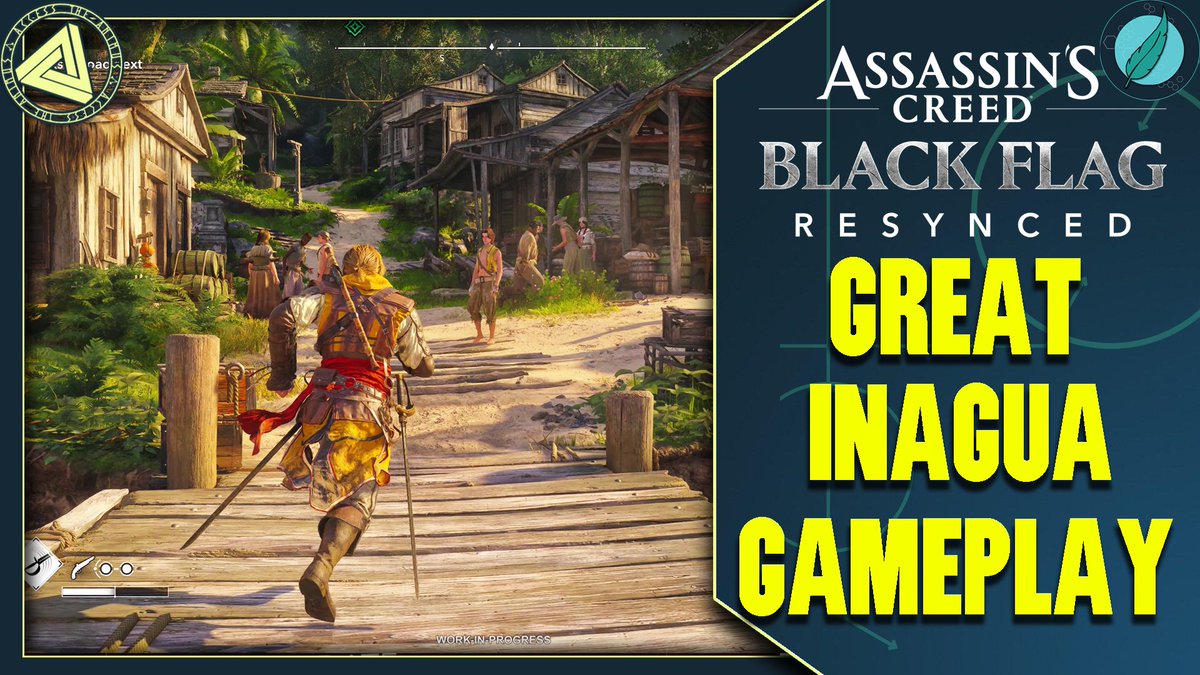 In this new video we are showing 9 minutes of New Gameplay in the Great Inagua area of ๐ดโโ ๏ธ Assassin's Creed Black Flag Resynced ๐ดโโ ๏ธ, including ๐ต Exploration ๐ต A detailed look at a General Store ๐ต Different Types of Swords ๐ต Taverns ๐ต Recruiting Crew Members