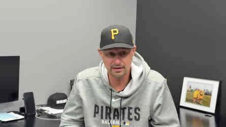 Konnor Griffin out of the #Pirates lineup today part of the plan per Don Kelly