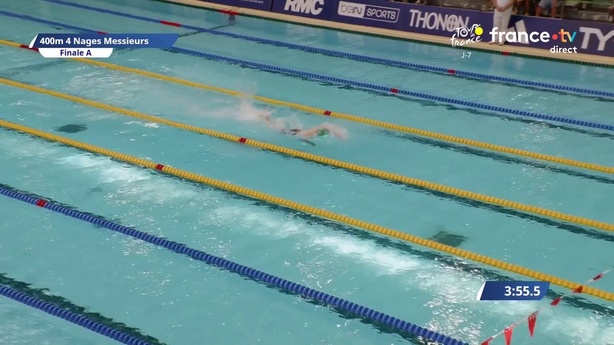 🚨🏊‍♂️ TOUJOURS LUI LÉON MARCHAND EST SACRÉ CHAMPION DE FRANCE !! 🥇🇫🇷 C’est la meilleure performance mondiale de l’année sur le 400 m 4 nages.