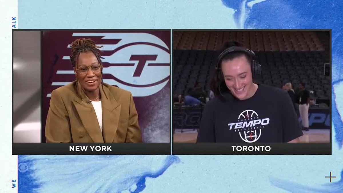 Marina Mabrey breaks down her incredible season with the Toronto Tempo ‼️