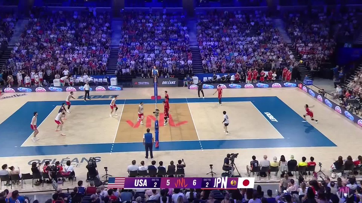 #VNL2026: 🇯🇵 NOTHING STOPPING RAN 🔥! 📺 LIVE NOW on VBTV: 🏐 #BePartOfTheGame #Volleyball