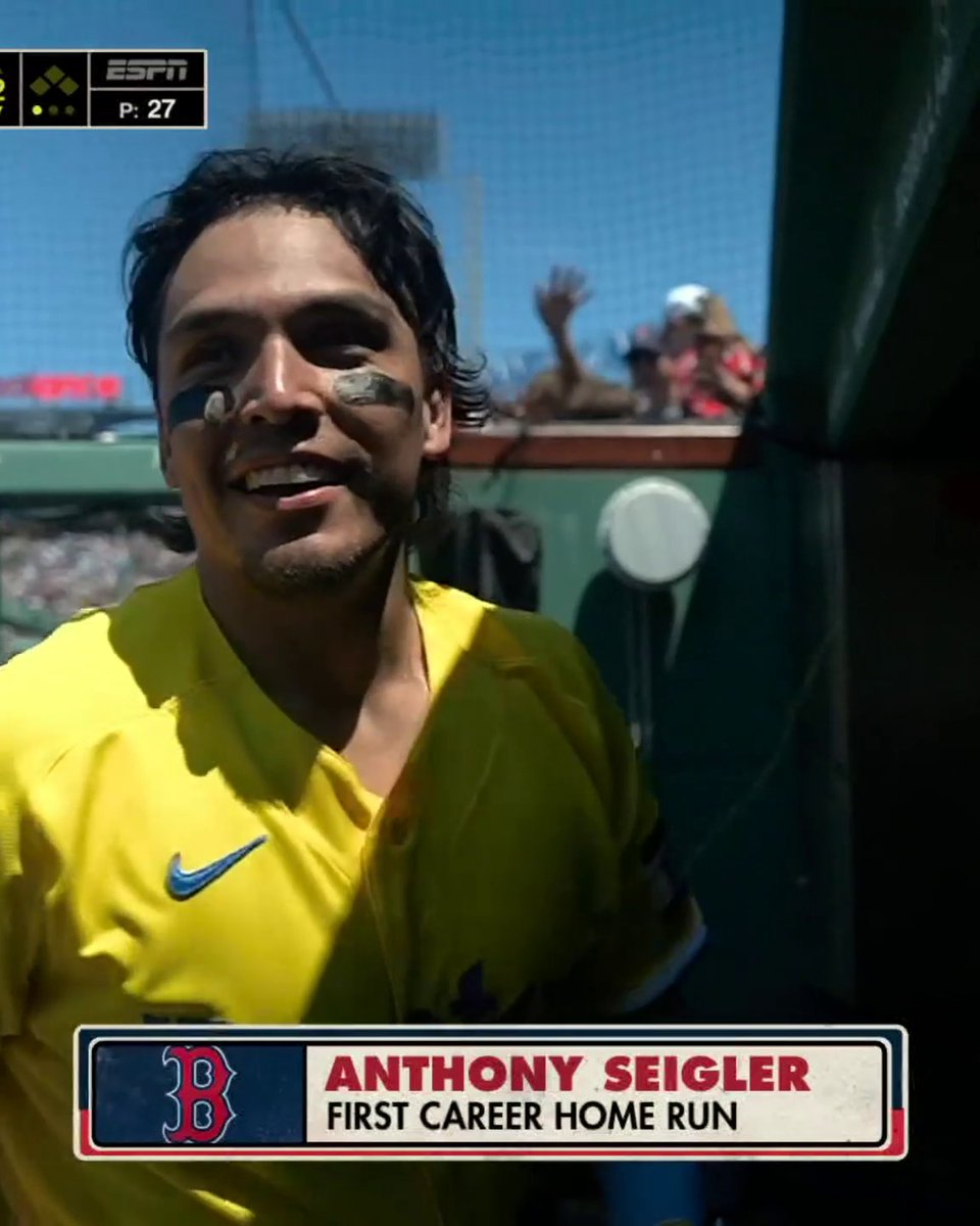Anthony Seigler has his first career MLB home run! 💥