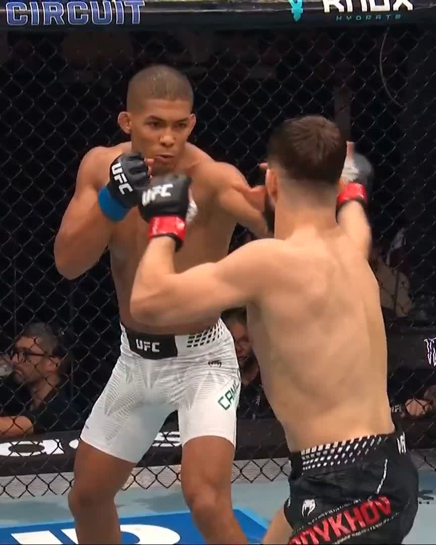 MAKING A STATEMENT 😤 @MatheusCamiloM ends it early in RD1! [ #UFCBaku | LIVE NOW on @ParamountPlus ]