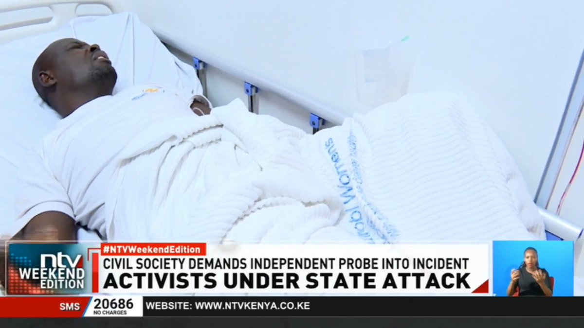Activists under state attack Human rights defenders and activists allege that they were arrested by police during June 25 commemoration protests before being handed over to armed men, who they claim tortured and later dumped them in different parts of Nairobi. #NTVWeekendEdition Michelle Ngele-Odhiambo
