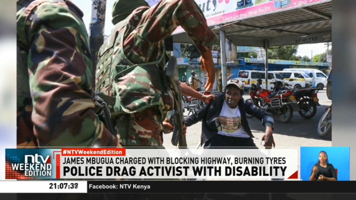 Disabled man who was dragged like a rag by police during protests in Nakuru narrates ordeal. The arrest of James Mbugua, a Nakuru human rights activist with a disability, has sparked outrage in the manner in which police have handled protestors since the June 2024 anti-tax protests. #NTVWeekendEdition Michelle Ngele-Odhiambo
