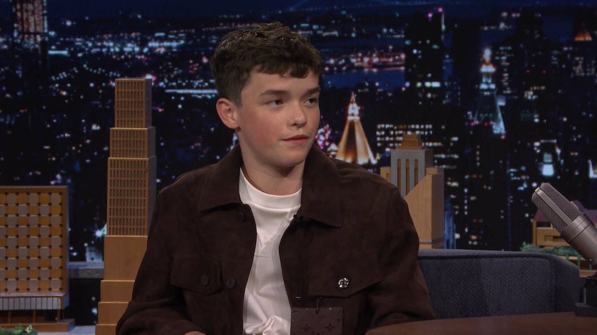 Owen Cooper addresses rumors about being the next Spider-Man 👀 #FallonTonight