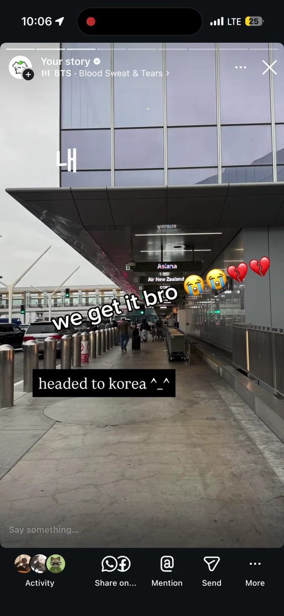 We get it basil you're in Korea for MSI 😭 ✌️