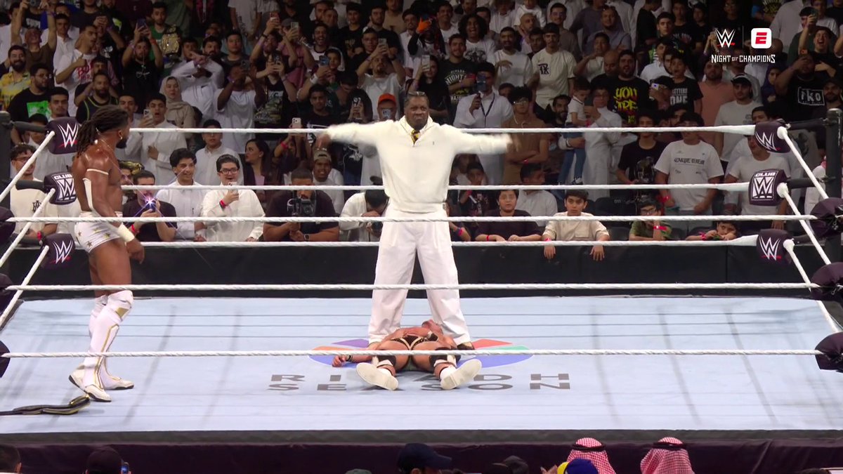 Trick Williams defeated Ricky Saints and Lil Yachty got his revenge 😤 Stream #WWENOC NOW on the ESPN App with an ESPN Unlimited plan: