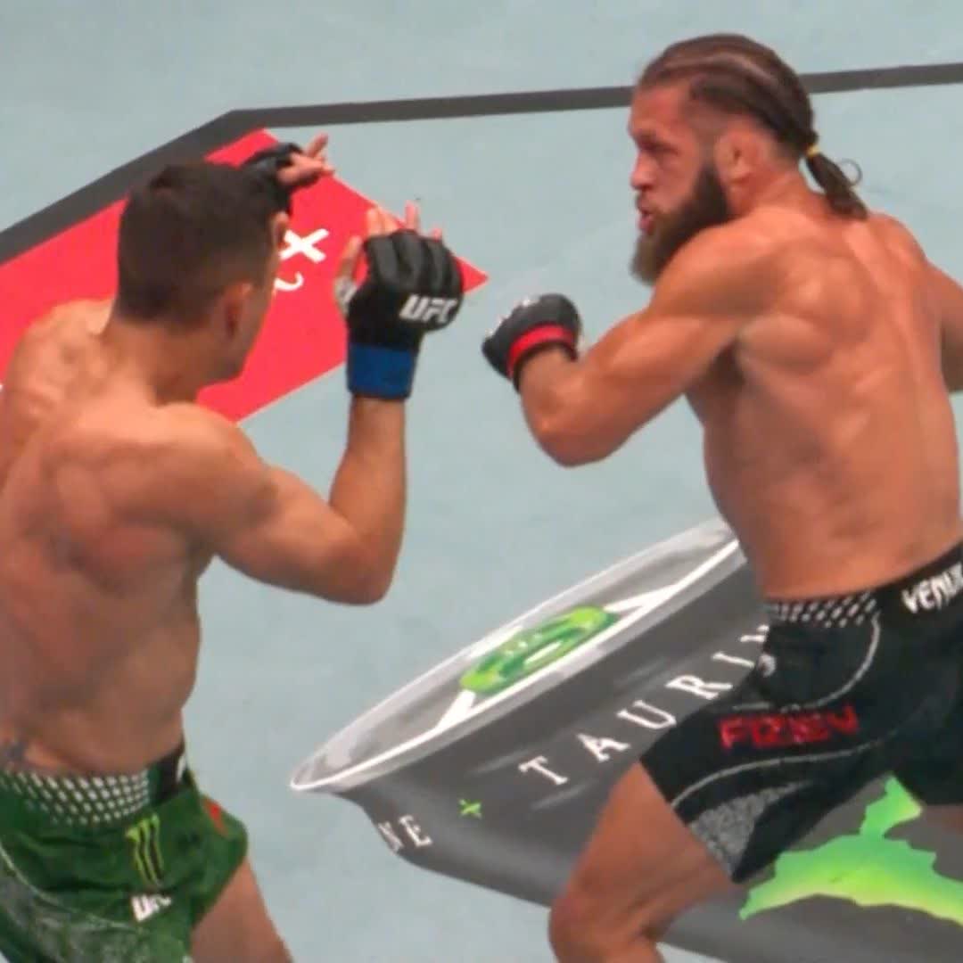 Man the force must be insane. That kick landed just on the arm