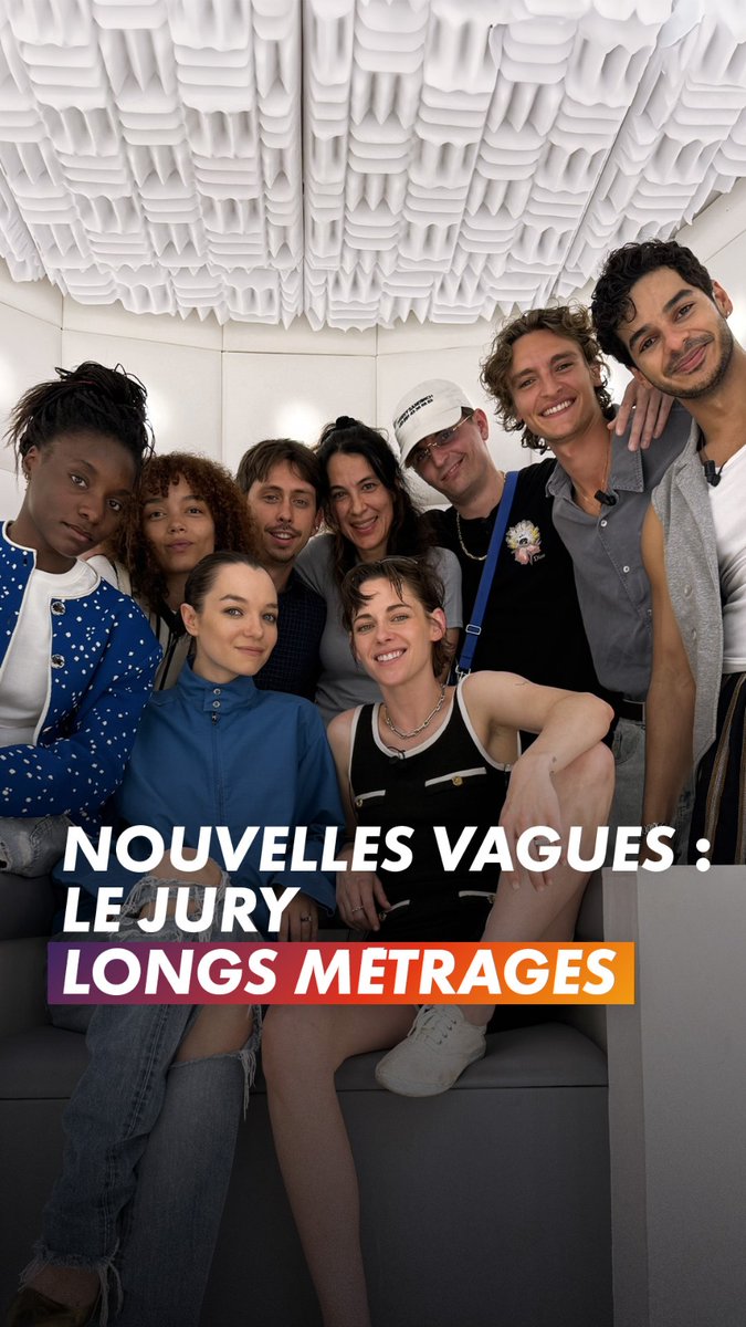 Ils sont 9 célébrités du cinéma à délibérer sur les longs métrages du festival Nouvelles Vagues… avec une présidente drôle et rayonnante : Kristen Stewart 🚀