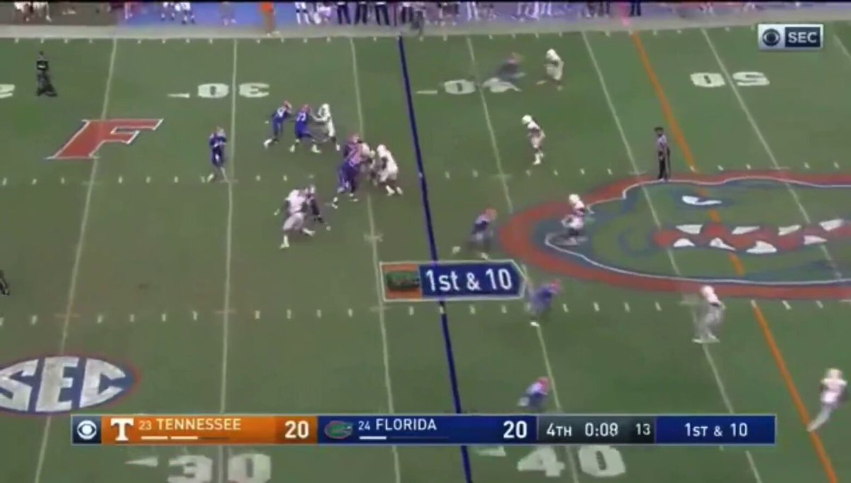 Believe it or not two years later Florida would beat Tennessee again thanks to a 63 yard pass. This time as time expired in one of the craziest finishes in college football history. College football is back in 63 days!