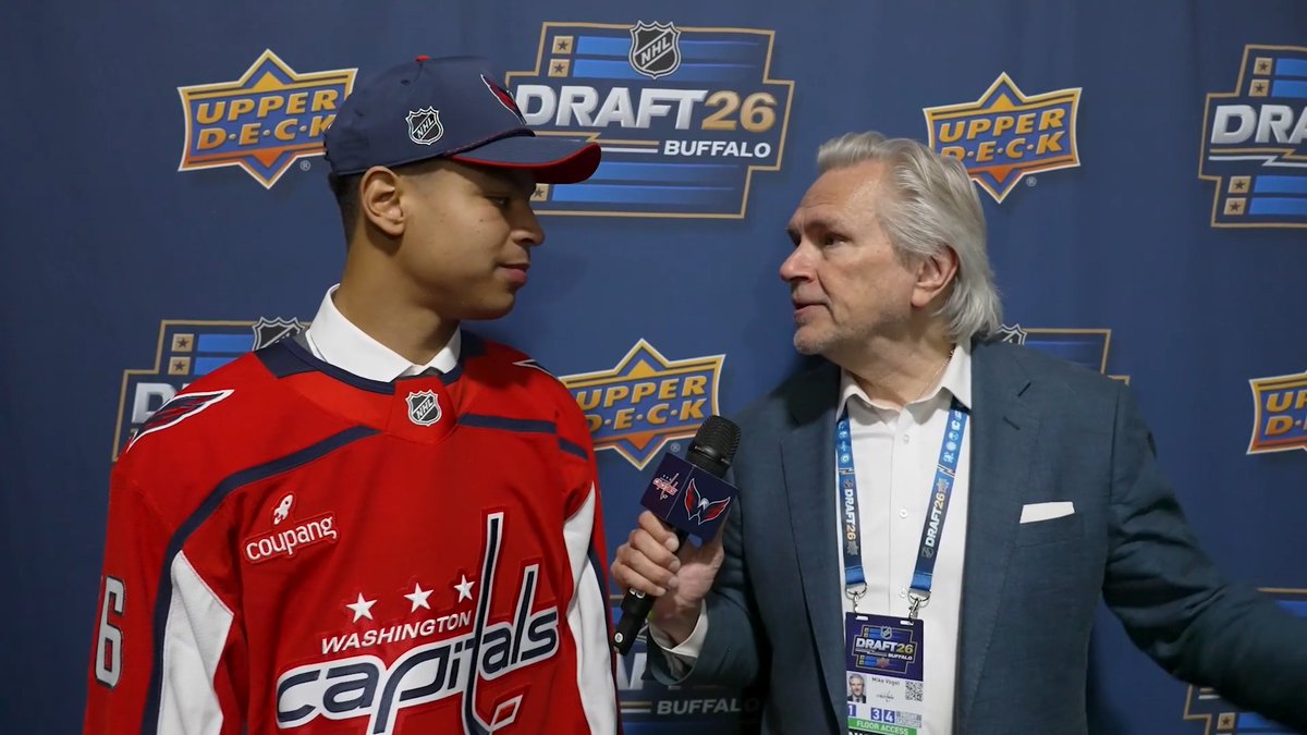 “You’ve got to keep working and put in the hours that no one sees. There’s a thousand guys out there, and you’ve got to be the hungriest one.” Mike Vogel catches up with 101st overall pick Tyus Sparks on his work ethic and his game’s characteristics. #CapsDraft