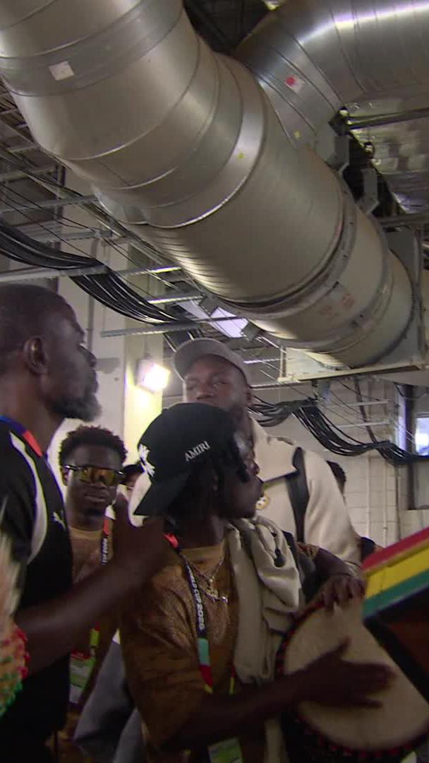 The Black Stars have arrived at Philadephia Stadium 🥳🕺🇬🇭 #DStvFIFAWorldCup2026 | #EverythingCanWait