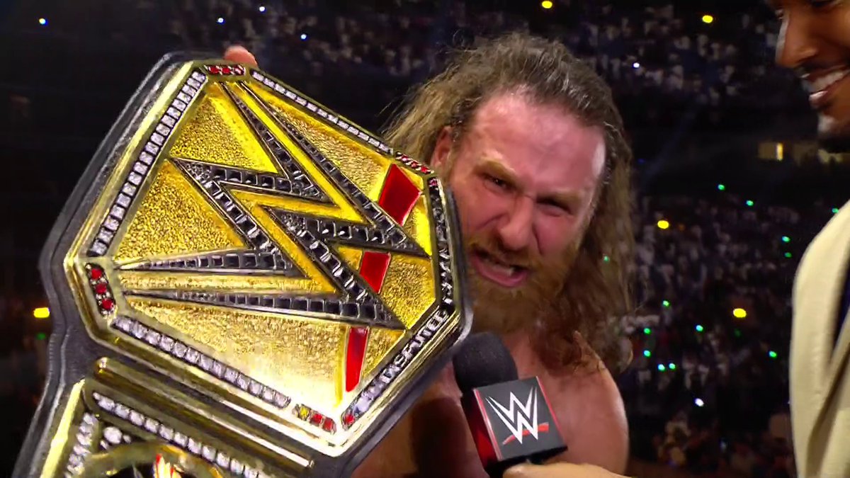 "YOU'RE DAMN RIGHT I DESERVE IT!" Sami Zayn. Undisputed WWE Champion 🔥 #WWENOC