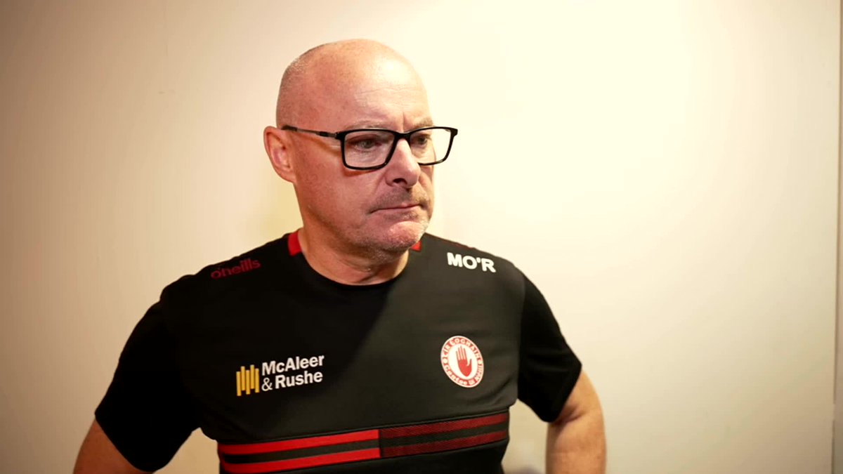 'Some of the calls seemed so, so harsh' Tyrone manager Malachy O'Rourke was left to rue some refereeing decisions #gaa #football #tyrone
