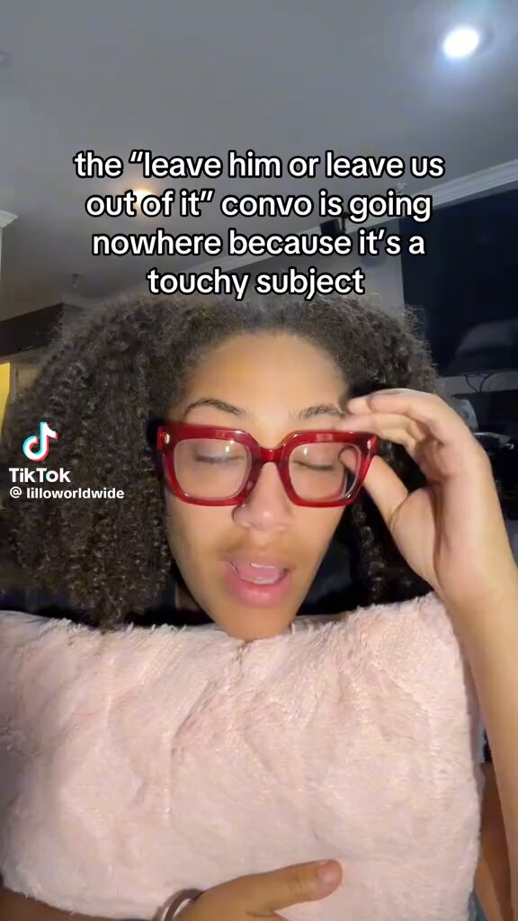 I remember saying this on Twitter and you bitches blocked me in droves and played so tough like you’re going to war for your friends. Bitches be tired and it’s okay to protect your peace’s LEAVE HIS ASS OR LEAVE ME OUT OF IT