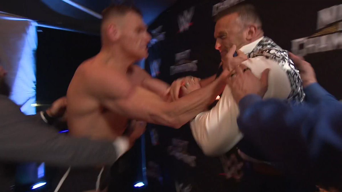 Gunther is PISSED following the Undisputed WWE Title Match! 👀