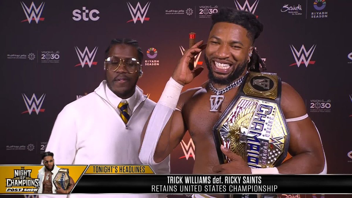 Trick Williams and Lash Legend had a TIME at their wedding 💍