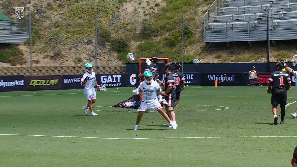 Joey Spallina is FEELING IT 🔥 Catch Whipsnakes vs. Outlaws on ESPN and the ESPN App 🍿