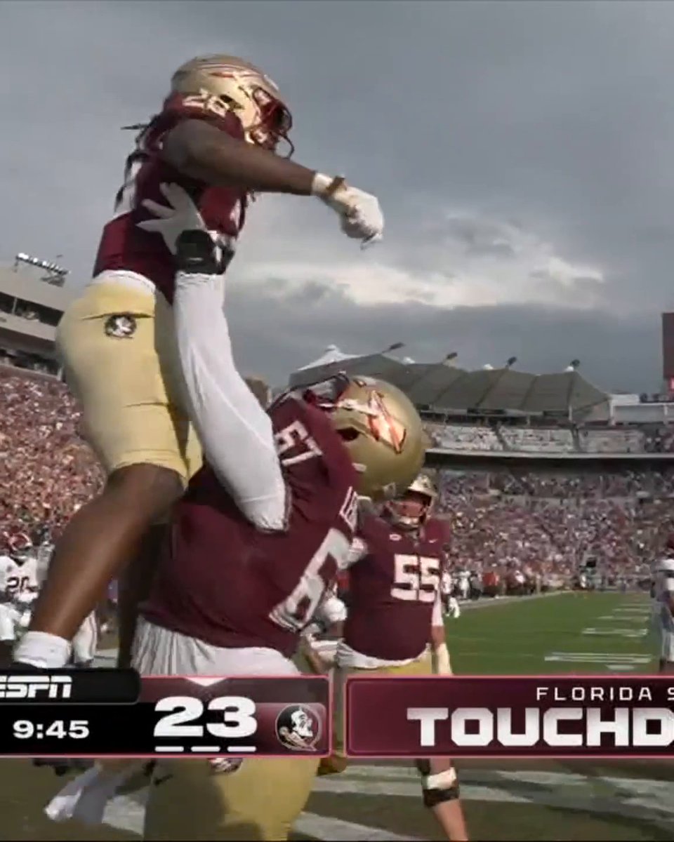 Watching highlights of FSU beating Bama on repeat 🔁 FSU Football | #ACCNTakeover