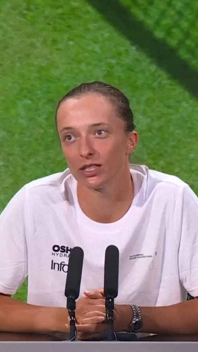 "It's not going to be smooth just because of last year" Iga Świątek is aware of the challenge ahead to defend her Wimbledon title 👀