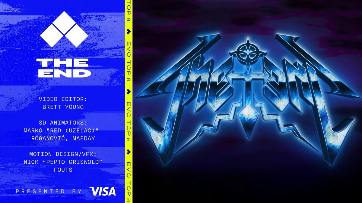 "The End" #Evo2026 Top 8 Intro for Guilty Gear -Strive- presented by Visa.