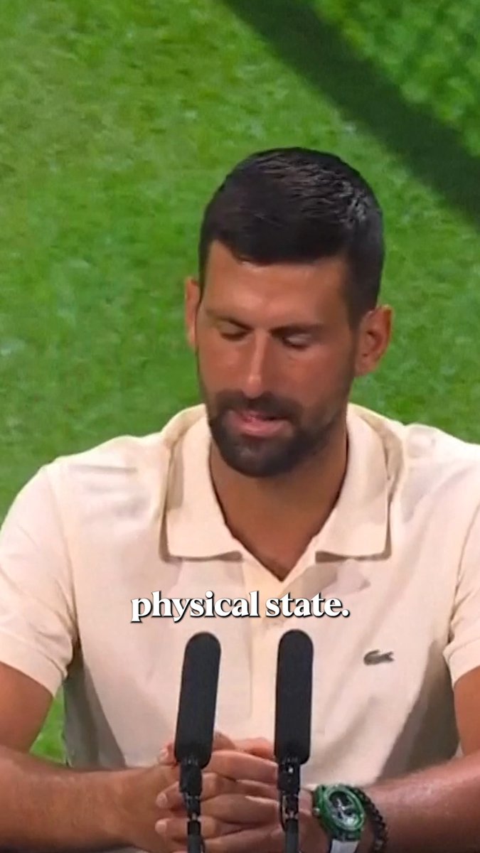 "I think I'm better prepared here than I was for Roland-Garros" Novak Djokovic is ready to go at Wimbledon 💪