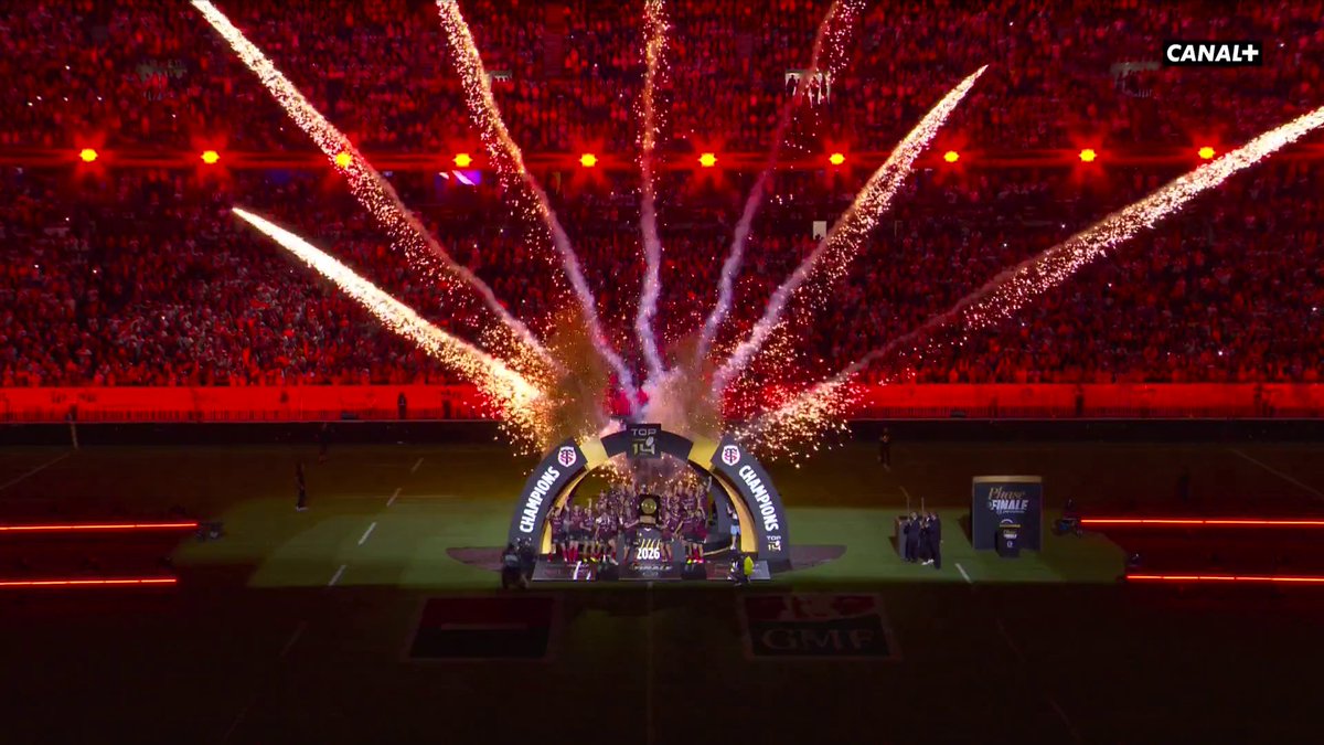 Le Stade Toulousain est QUADRUPLE champion de France de TOP 14 💫 Historiques Toulousains 🥇 #FinaleTOP14