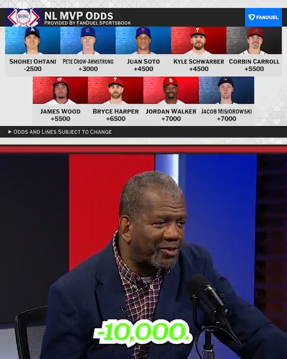 Will anyone catch up to Shohei Ohtani by season's end? 👀 robparkerMLBbro isn't so sure... MLB Network + @Fanduel