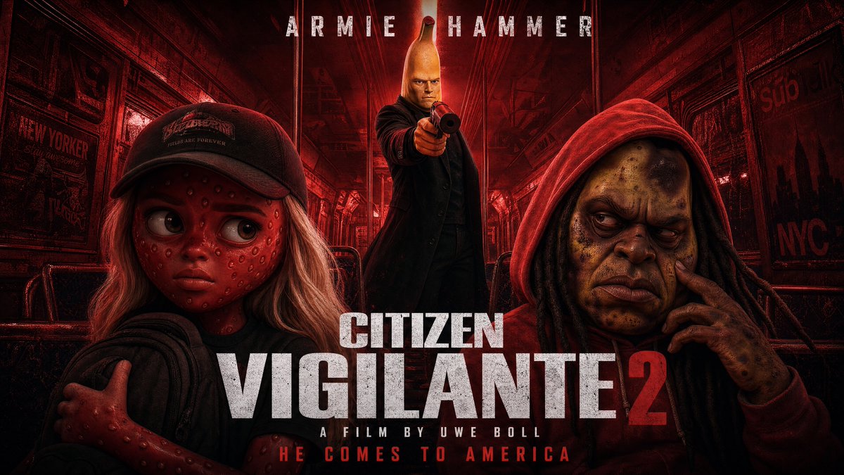 I used AI to make a sequel to Citizen Vigilante, with fruit.
