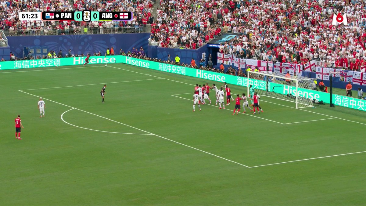 🚨 JUDE BELLINGHAM 🏴󠁧󠁢󠁥󠁮󠁧󠁿 DÉLIVRE LES THREE LIONS SUR CORNER !!! 😮‍💨 Deuxième but pour lui dans cette Coupe du monde. 💎 🎥 M6 - Coupe du Monde de la FIFA 2026™