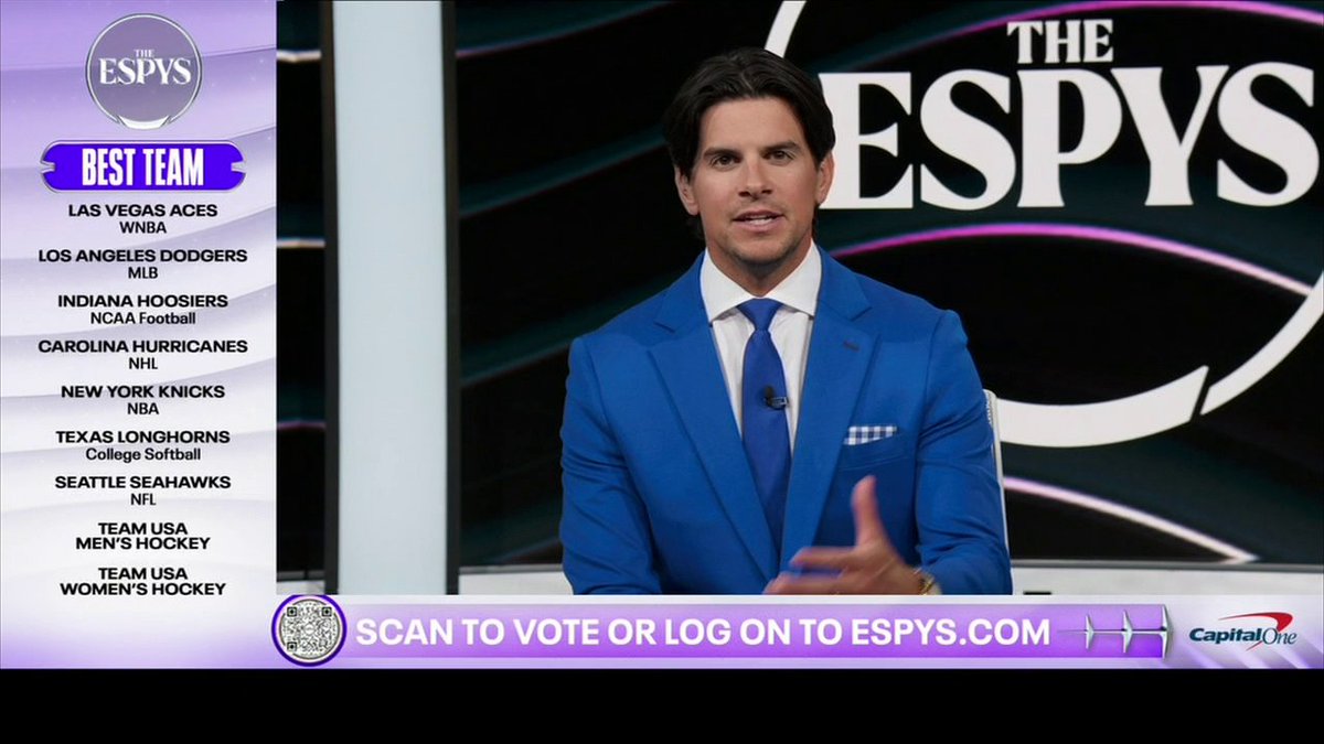 The nominees for the ESPYS Best NFL Player: 🏈 Matthew Stafford 🏈 Myles Garrett 🏈 Jaxon Smith-Njigba 🏈 Drake Maye The NFL Live crew debate who should win the award ✍️