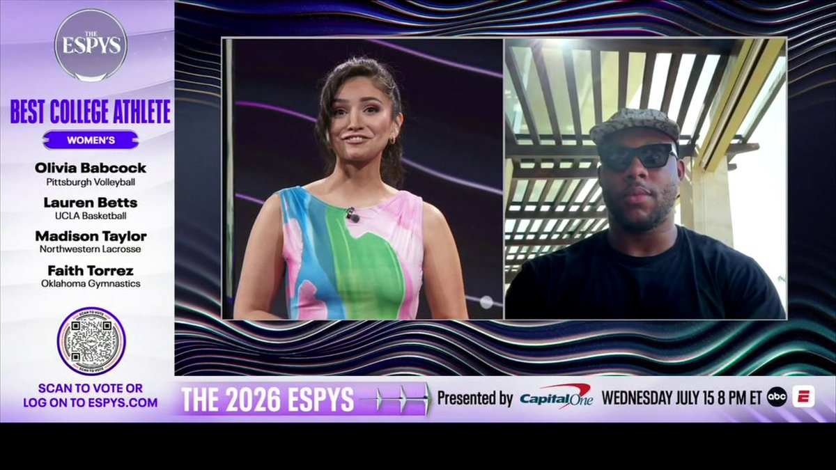 "Just like you said, because he's the best NFL player of the year." Super Bowl Champion Uchenna Nwosu on why Jaxson Smith-Njigba should win the ESPYS Best NFL Player 😤