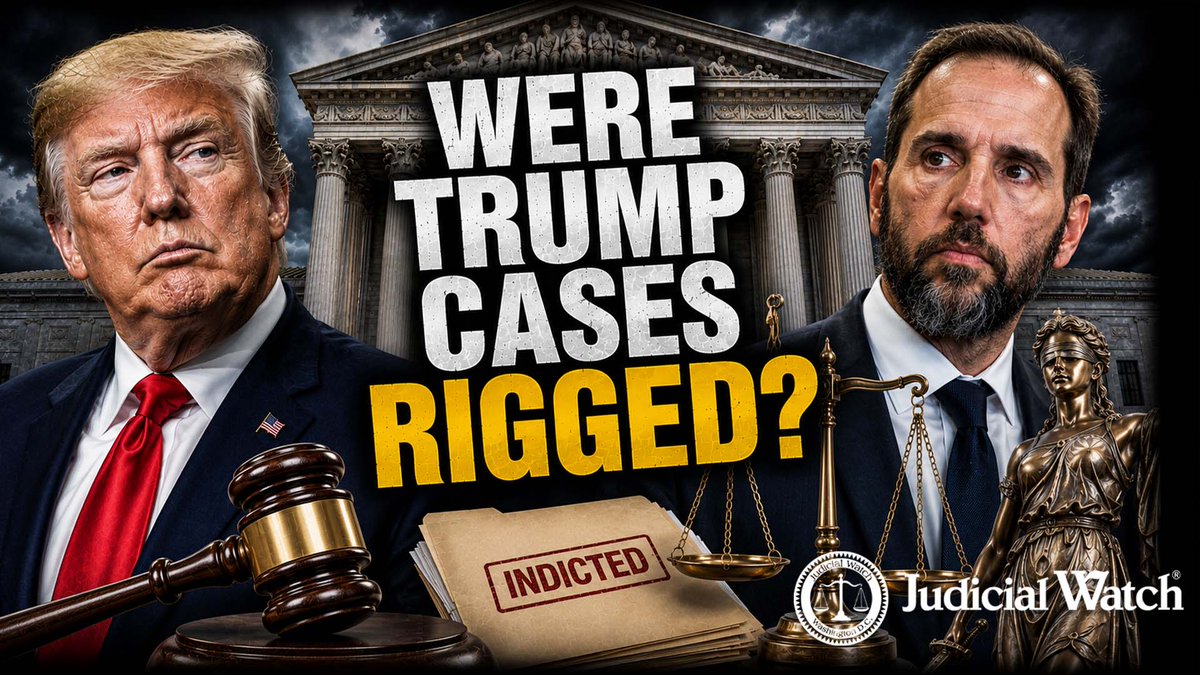 .Tom Fitton: Judicial Watch Sues DOJ Over Secret Jack Smith Meetings With Federal Judges