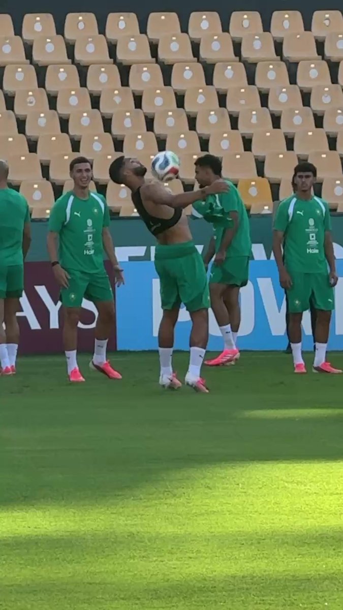 Ismael Saibari 🇲🇦 à pied d’œuvre avant le choc face aux Oranje 🇳🇱
