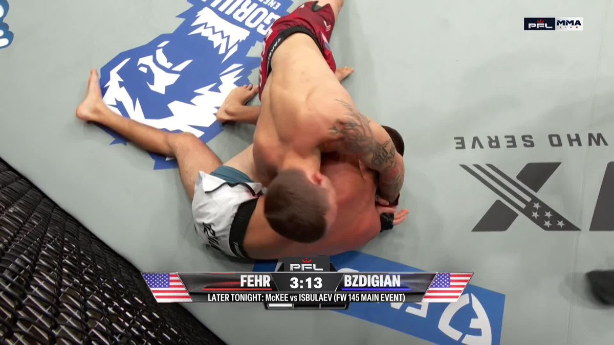 FEHR ONLY TOOK 2 MINS TO GET IT DONE TO START THE NIGHT AND HIS PFL CAREER 💪 #PFLSanDiego | Main Card 10PM ET on ESPN 2