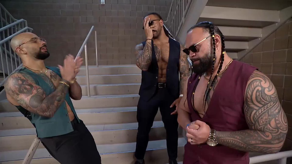.Lightskin Kingpin & @thelethaljay realize that they have more in common than just the tops of their heads … Watch #AEWCollision on TNT & HBO Max