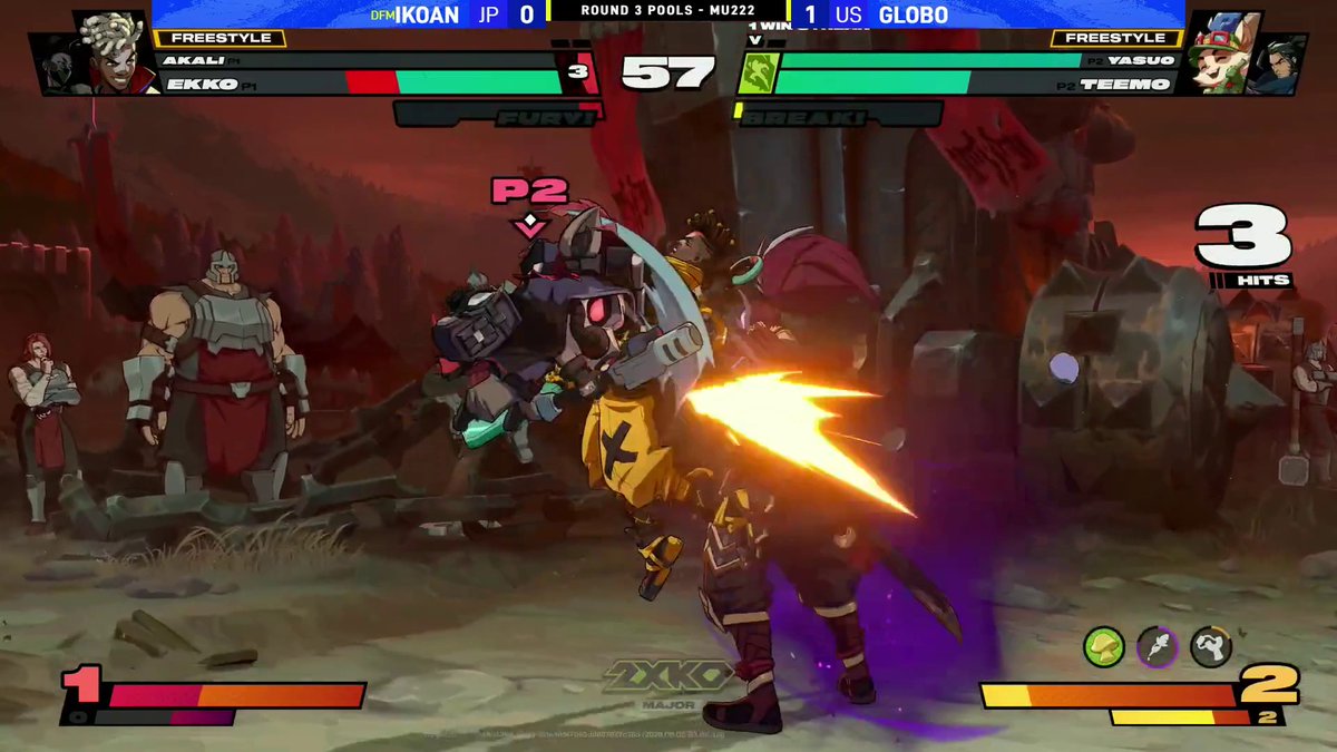 2XKO major history lesson: frosty: 2-0 globo evo japan: 2-1 ikoan evo vegas: 2-0 globo #Evo2026