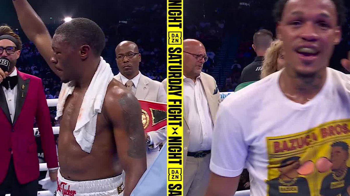 Jahi Tucker gets it done in a close one 😮‍💨 Buy Zayas vs Ennis HERE --> #ZayasEnnis | LIVE NOW exclusively on DAZN ▪️