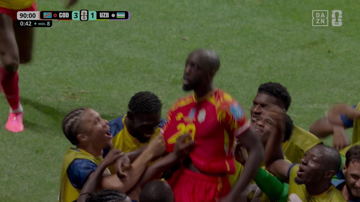 Yoane Wissa estás COMPLETAMENTE LOCO🔥🔥 Remontada y clasificación histórica de la RD Congo a dieciseisavos del Mundial🤩 #DAZNMundial #FIFAWorldcup